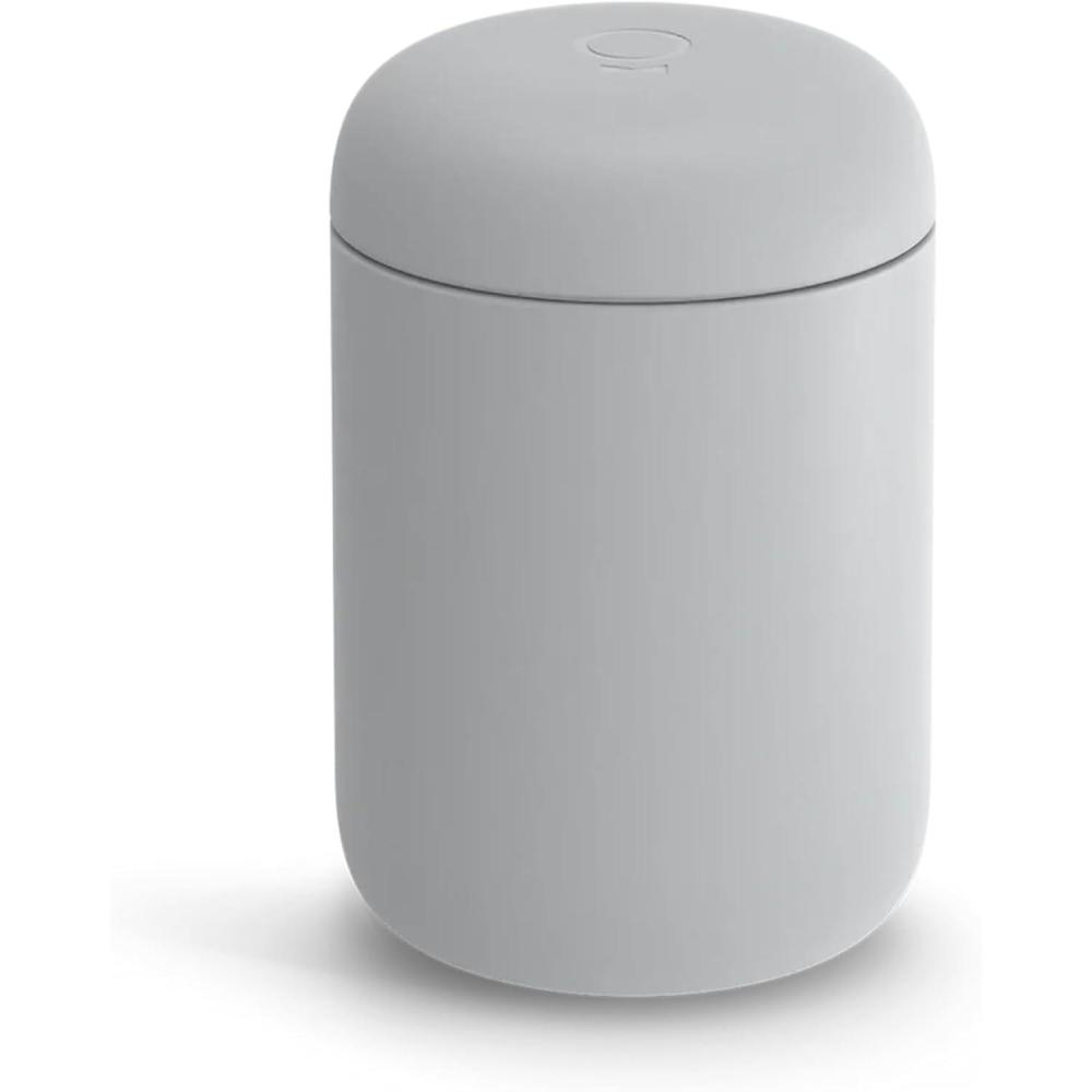 imageFellow 12 oz Carter Wide Travel Mug  Wide Mouth VacuumInsulated Stainless Steel Coffee Mug  Tea and Coffee Tumbler with Ceramic Interior  Matte BlackMatte Grey