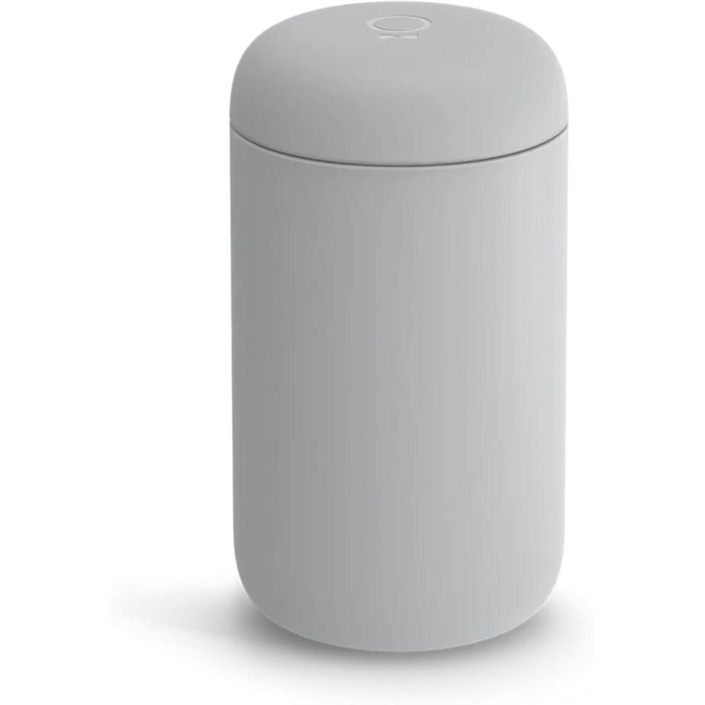 imageFellow 16 oz Carter Wide Travel Mug  Wide Mouth VacuumInsulated Stainless Steel  Tea and Coffee Tumbler  Travel Coffee Mug with Ceramic Interior  Matte GreyMatte Grey