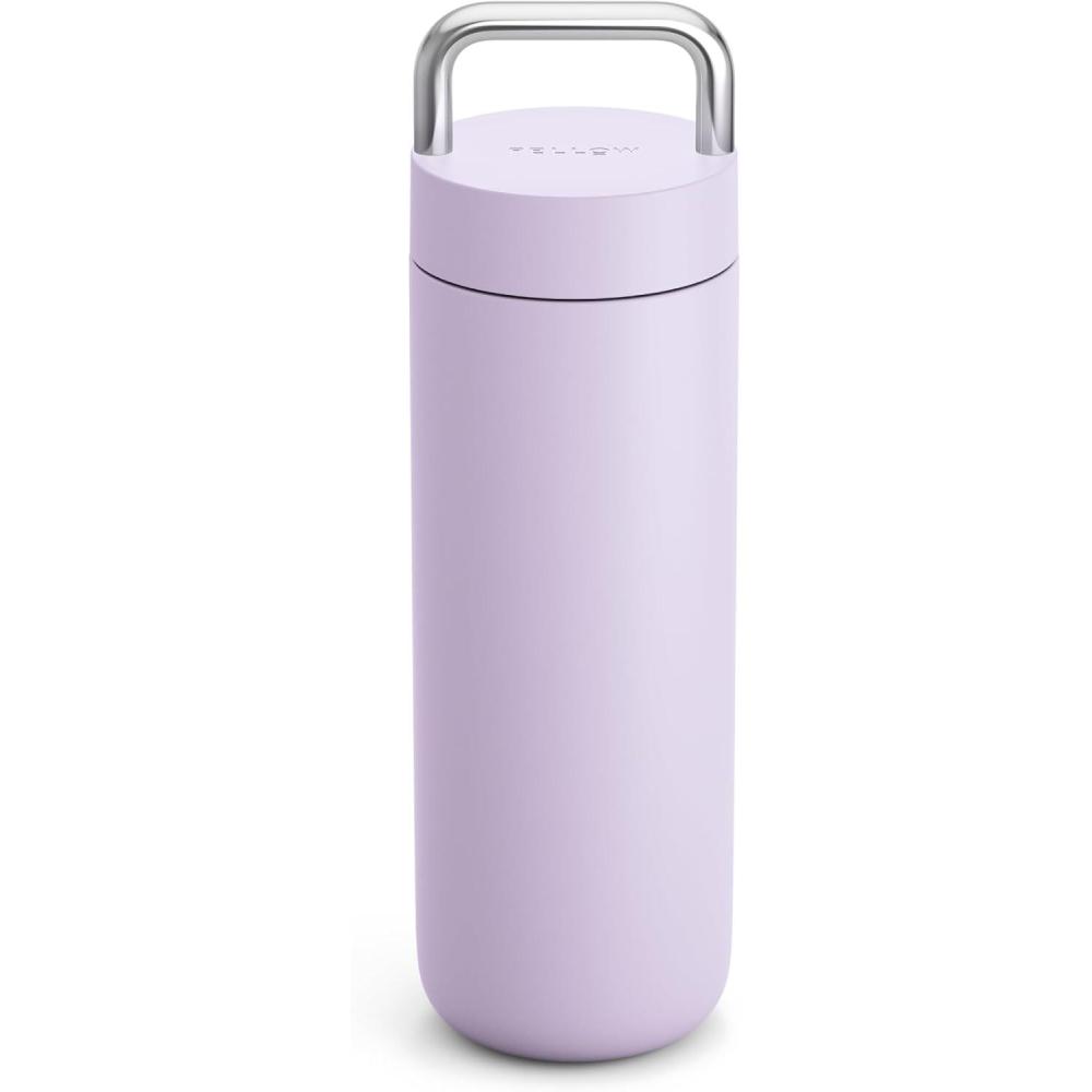 imageFellow 20 oz Carter Carry Water Bottle  LeakProof Lid Vacuum Insulated Stainless Steel Tumbler Keeps Heat for 12 HoursStays Cold for 24 Hours Stainless Steel Handle Dishwasher Safe Stone BluePeri Twinkle