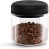 Fellow Atmos Vacuum Coffee Canister & Food Storage Container – 0.7 Liter Canister holds up to 11 oz of Coffee Beans – Airtight Food Storage Containers – Coffee Containers – 0.7 Liter – Clear Glass(Clear Glass)