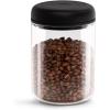 Fellow Atmos Vacuum Coffee Canister & Food Storage Container – 0.7 Liter Canister holds up to 11 oz of Coffee Beans – Airtight Food Storage Containers – Coffee Containers – 0.7 Liter – Clear Glass(Clear Glass)