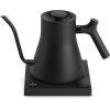 Fellow Stagg EKG Pro Studio Edition Electric Gooseneck Kettle – Pour-Over Coffee, Tea, Quick Heating, Precise Temperature Control, Scheduling, Built-in Brew Timer-Matte Black with Walnut Handle, 0.9 L(Matte Black)