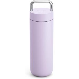 Fellow 20 oz Carter Carry Water Bottle – Leak-Proof Lid, Vacuum Insulated Stainless Steel Tumbler, Keeps Heat for 12 Hours/Stays Cold for 24 Hours, Stainless Steel Handle, Dishwasher Safe, Stone Blue(Peri Twinkle)
