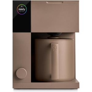 Fellow Aiden Precision Coffee Maker – 10-Cup Thermal Carafe, Built-In Brewing Guidance, Scheduling, Removable Water Tank, Matte Black(Malted Chocolate)
