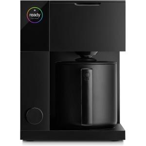 Fellow Aiden Precision Coffee Maker – 10-Cup Thermal Carafe, Built-In Brewing Guidance, Scheduling, Removable Water Tank, Matte Black(Matte Black)