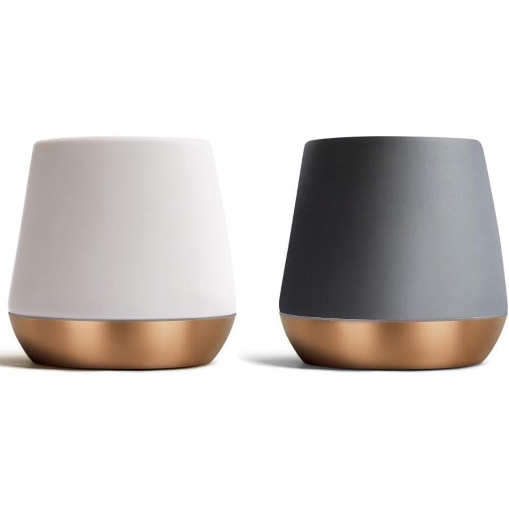 imageFellow Joey Double Wall Matte Black ampamp White Sophisticated Ceramic Coffee Mug Bundle 8 oz Set of 2