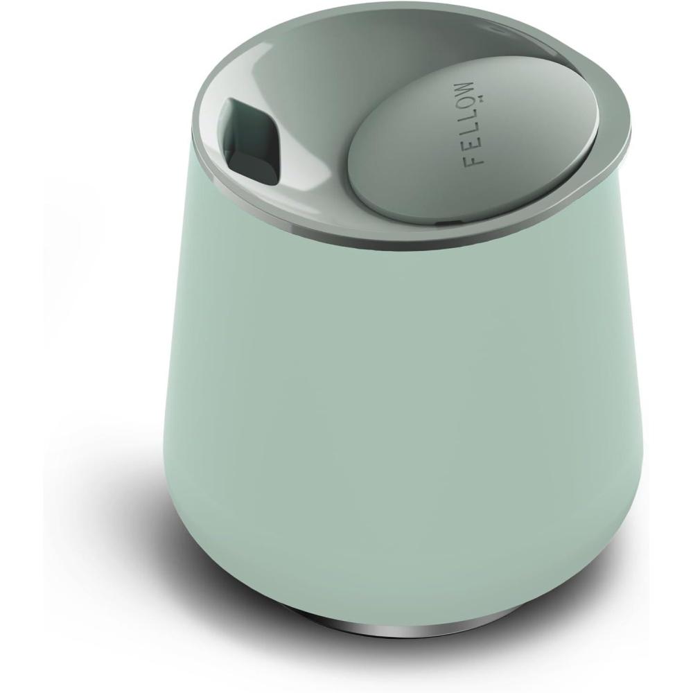 imageFellow Ruby Wine Tumbler Set of 2  Insulated Stainless Steel Wine and Cocktail Tumblers with Ceramic Interior and Swivel Pebble Lid  12 oz Mint ChipMint Chip  Pack of 1