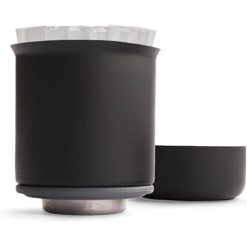 imageFellow Stagg Pour Over Coffee Dripper 10 oz X For Brewing a 10 oz cup of Coffee Stainless Steel Double Wall Vacuum Insulated NonClogging Fast Drip Portable Coffee Maker 15 FiltersXF Dripper Filters