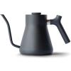 Fellow Stagg Stovetop Pour-Over Coffee and Tea Kettle – Gooseneck Teapot with Precision Pour Spout, Built-In Thermometer, Matte White, 1 Liter(Matte Black)