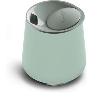 Fellow Ruby Wine Tumbler Set of 2 – ​​Insulated Stainless Steel Wine and Cocktail Tumblers with Ceramic Interior and Swivel Pebble Lid – 12 oz, Mint Chip(Mint Chip – Pack of 1)