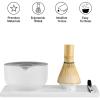 Fellow Matcha Set, Complete Matcha Tea Kit with Ceramic Bowl, Bamboo Whisk & Stand, Stainless Steel Spoon, Sifter, & Tea Tray, Matte White Set(Matte White)